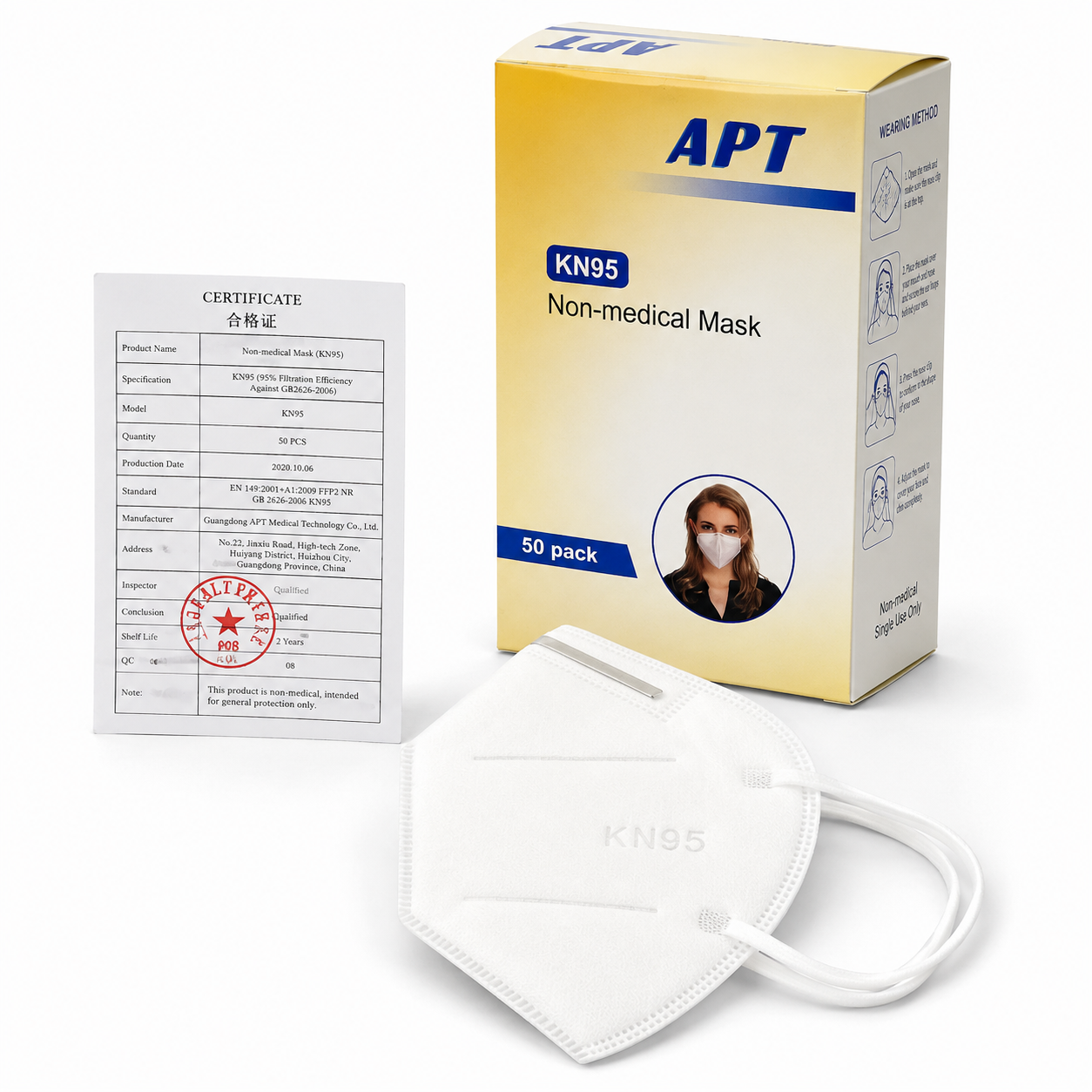 Protective Face Masks - KN95