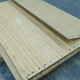 Synthetic bowling alley wood