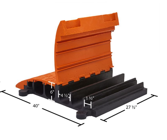 Cable Ramp Protector - 40" x 27-1/2" x 7-1/4"