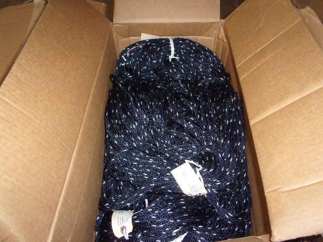 Rope Pieces - Blue With White Tracers - 500 pcs