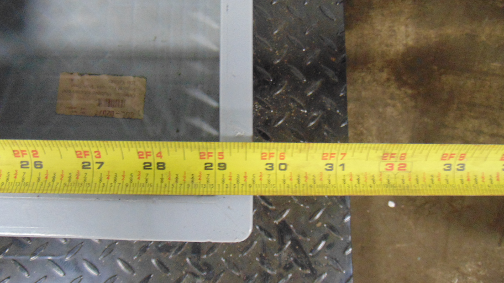 Plastic Bin w/ Removable Dividers - 29-1/2" x 20-1/2" x 12"