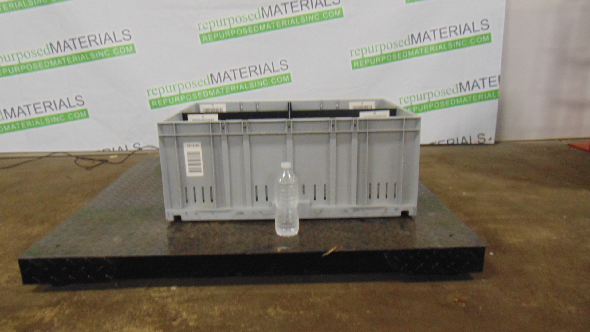 Plastic Bin w/ Removable Dividers - 29-1/2" x 20-1/2" x 12"
