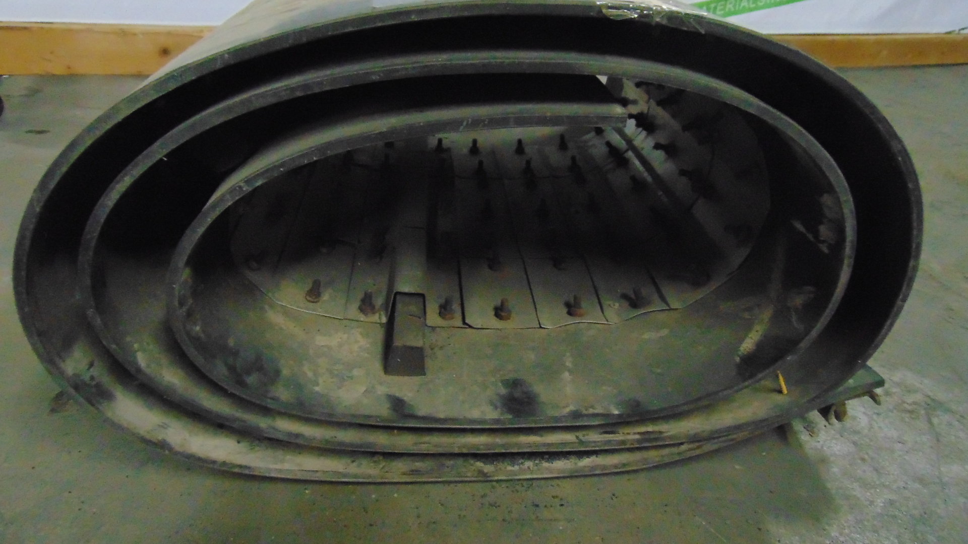 Conveyor 31-3/4" x 11' x 3/8" Cleats