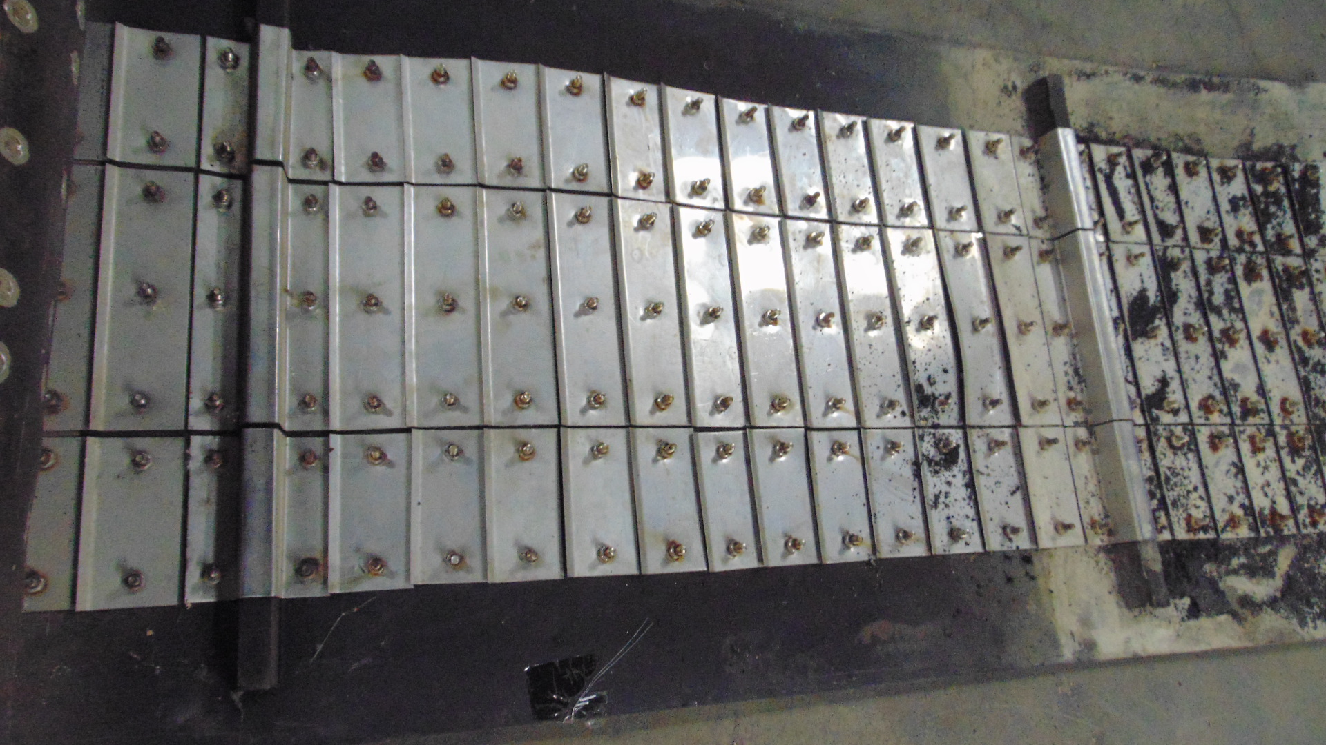 Conveyor 31-3/4" x 11' x 3/8" Cleats