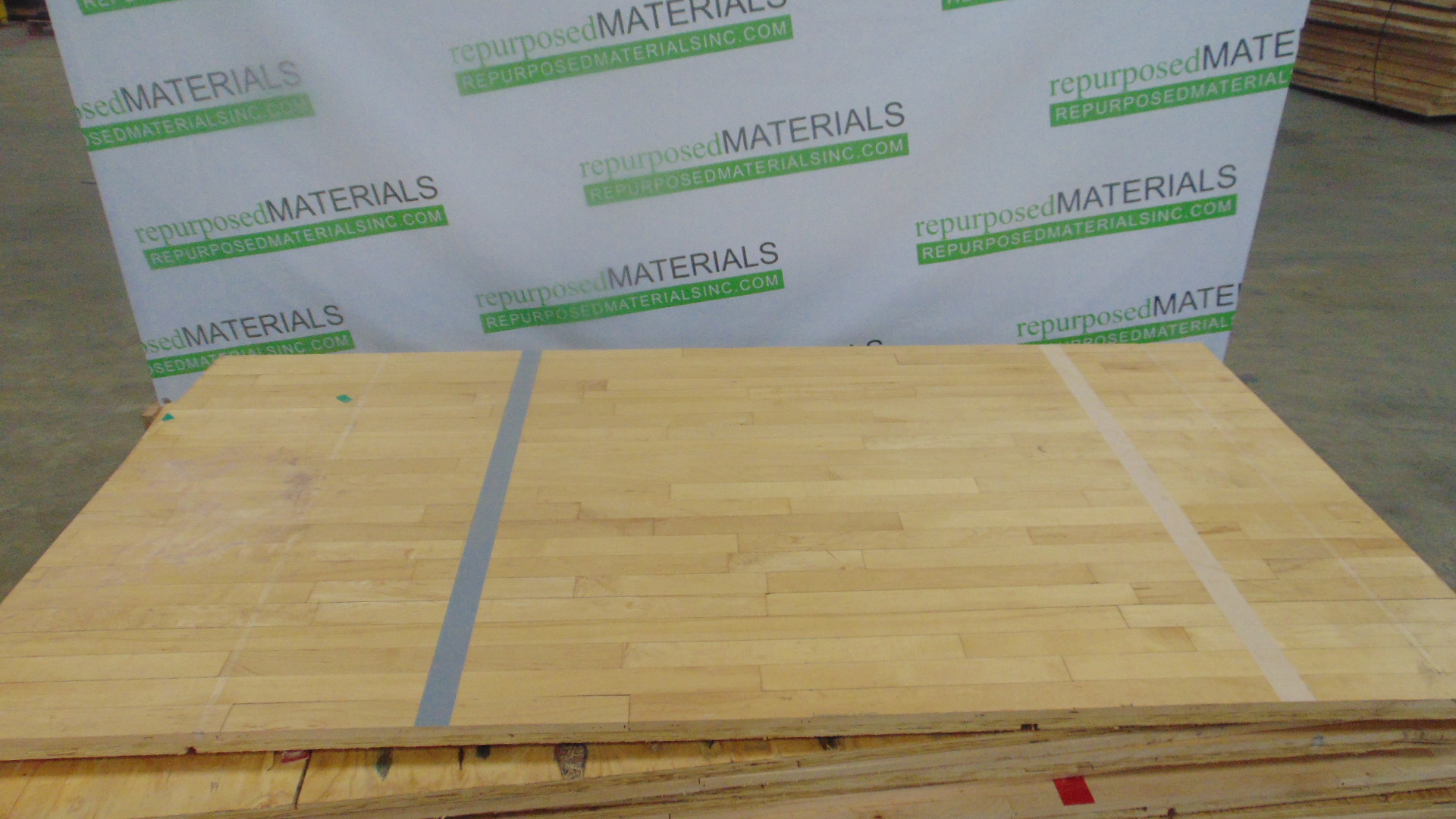 Wood Gym Floor - 6'-6" x 4' x 1.75"