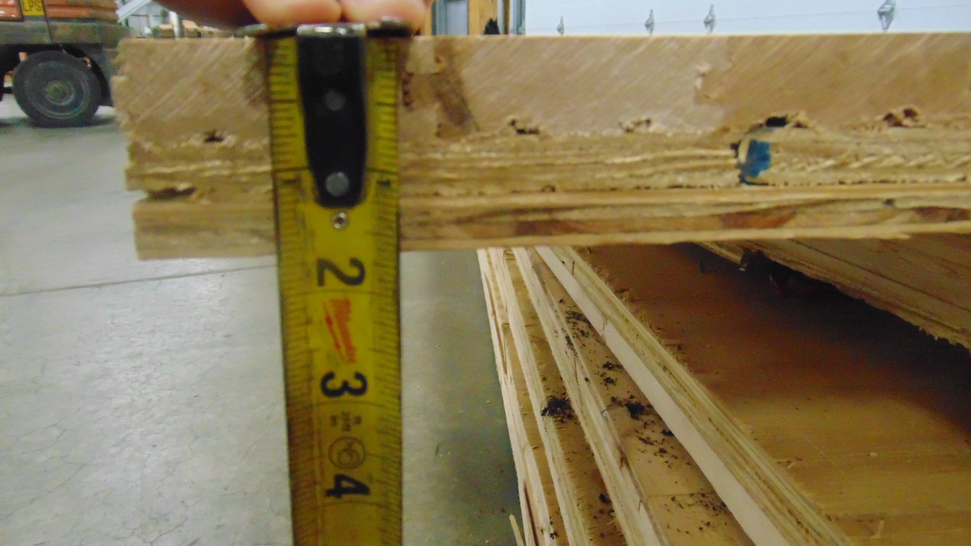 Wood Gym Floor - 6'-6" x 4' x 1.75"