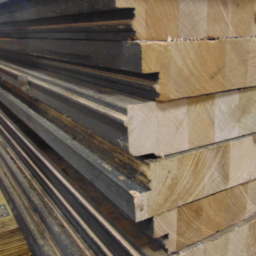 Reclaimed Semi-Trailer Flooring - 12" x 8' x 1-3/8" Reclaimed Semi-Trailer Flooring - 12" x 8' x 1-3/8"