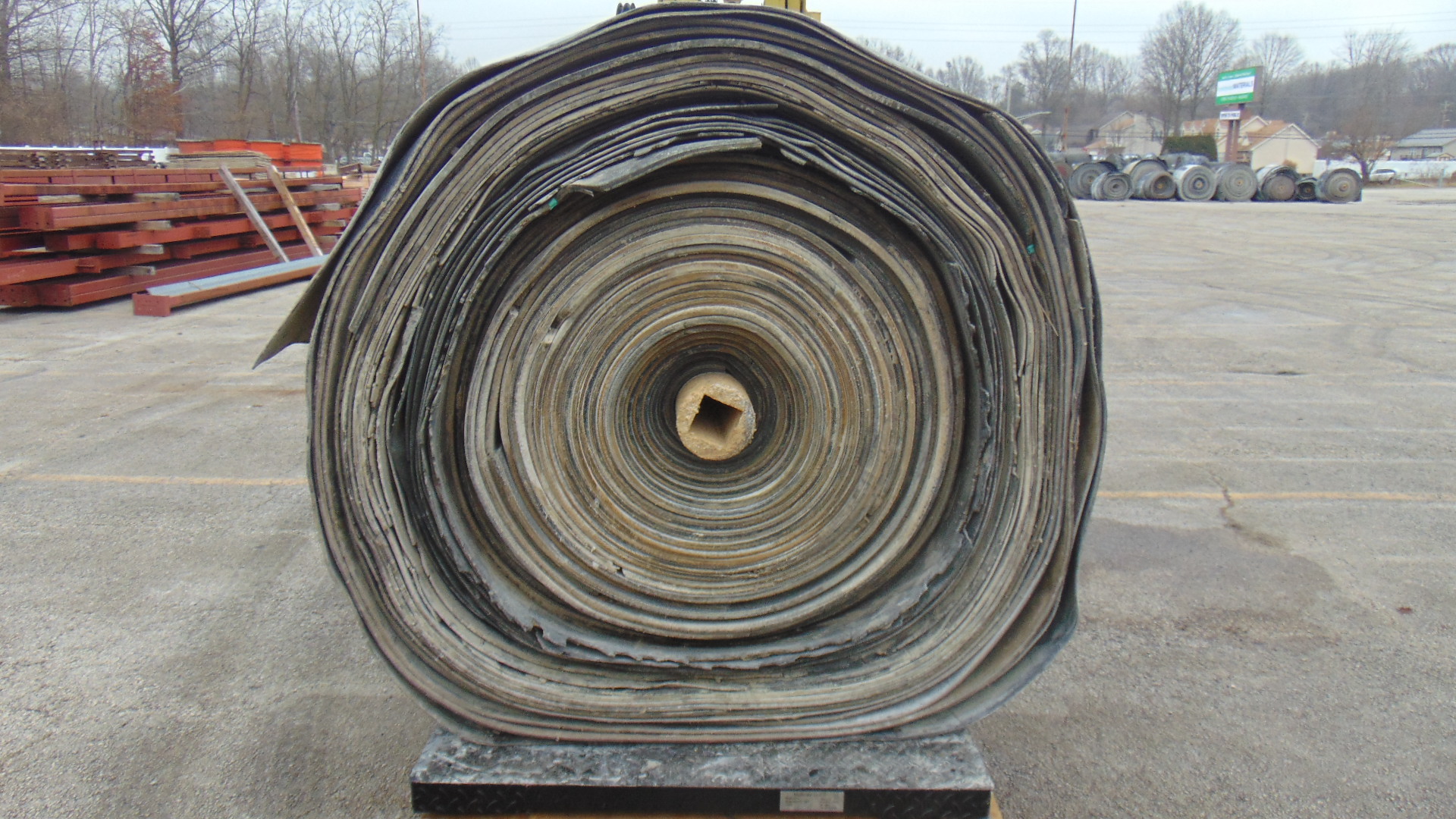 Conveyor 33" x 400' x Thickness Vary from 1/4" to 3/4"-3ply