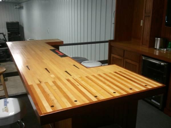 Bowling Alley - 8'-5-3/8" x 41-13/16" x 1/2"- Synthetic Overlay