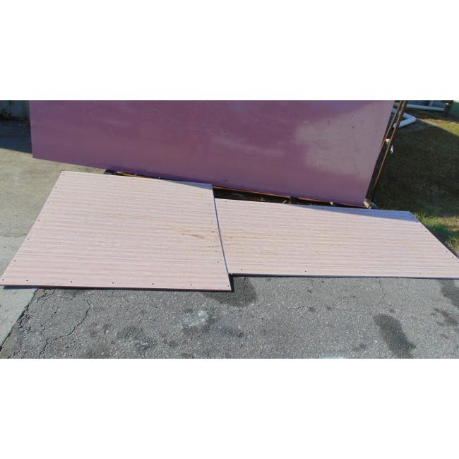 Bowling Alley - 11' - 10-5/18" x 4' - 11-5/8" x 1/2" - Synthetic Overlay - T Shape