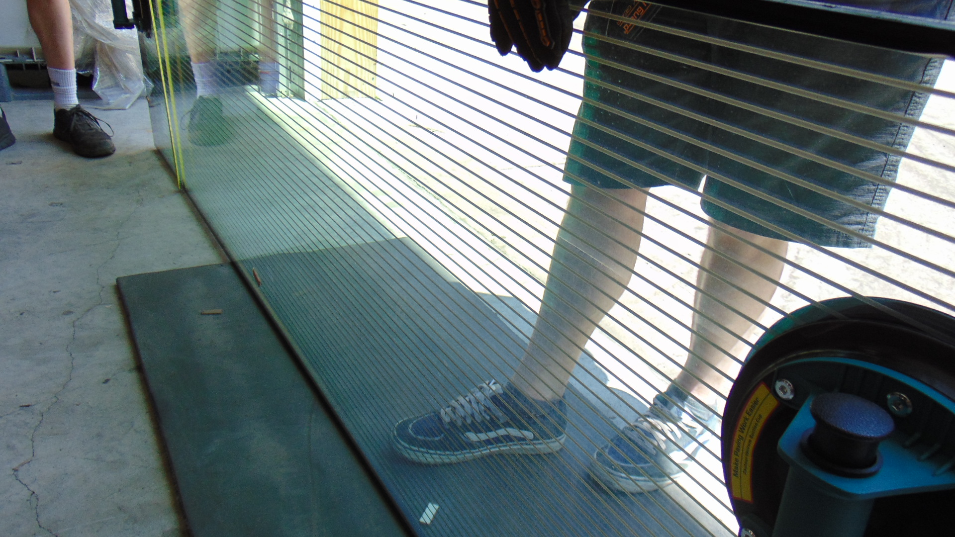 Clear Insulated Glass - Striped - 30" x 99-3/4" x 1" - Image 4
