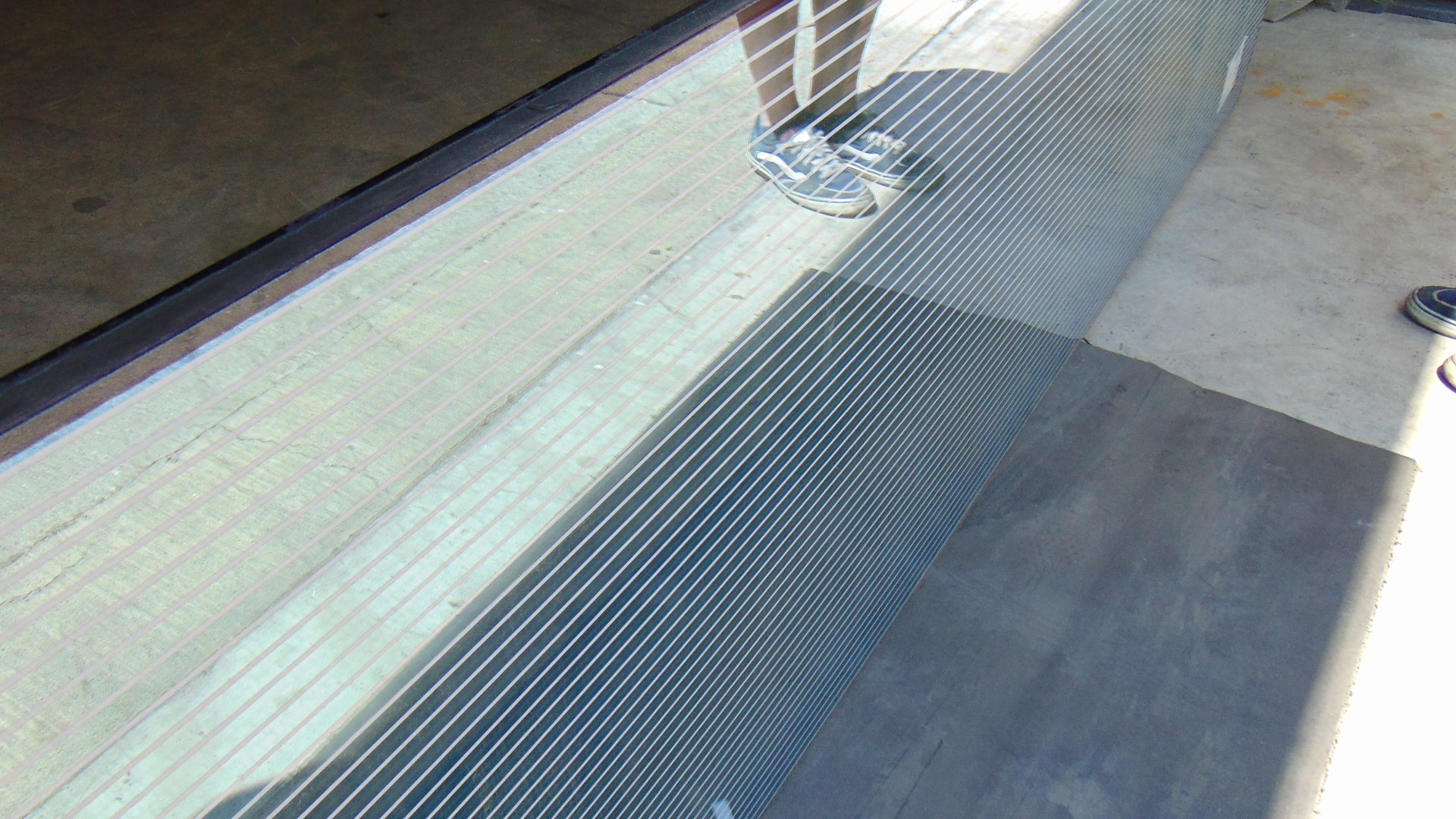 Clear Insulated Glass - Striped - 30" x 99-3/4" x 1" - Image 5