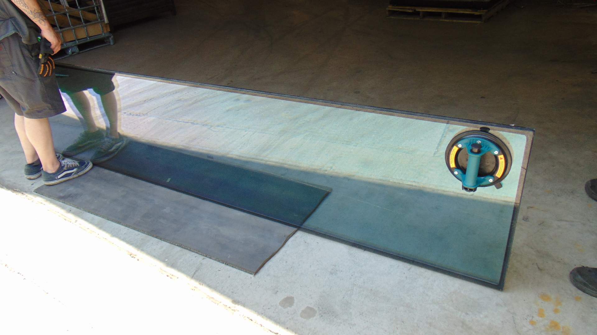 Clear Insulated Glass - 21-3/8" x 153-3/8" x 1" - Image 2