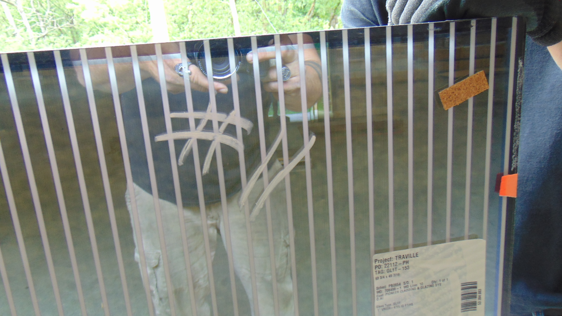 Opaque Insulated Glass - 63-3/4" x 49-7/16" x 1" - Image 5