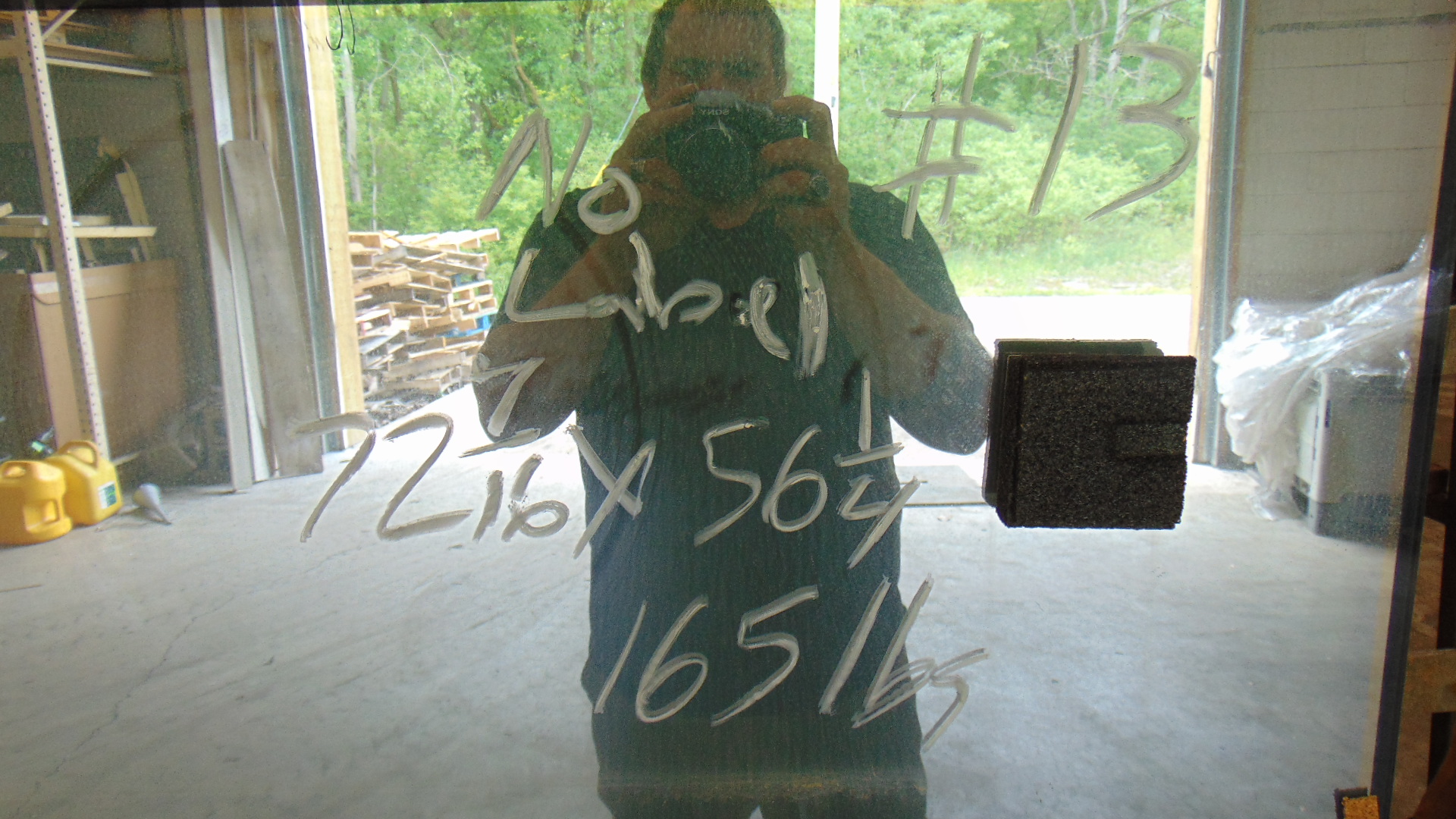 Opaque Insulated Glass - 56-1/4" x 72-7/16" x 1" - Image 6