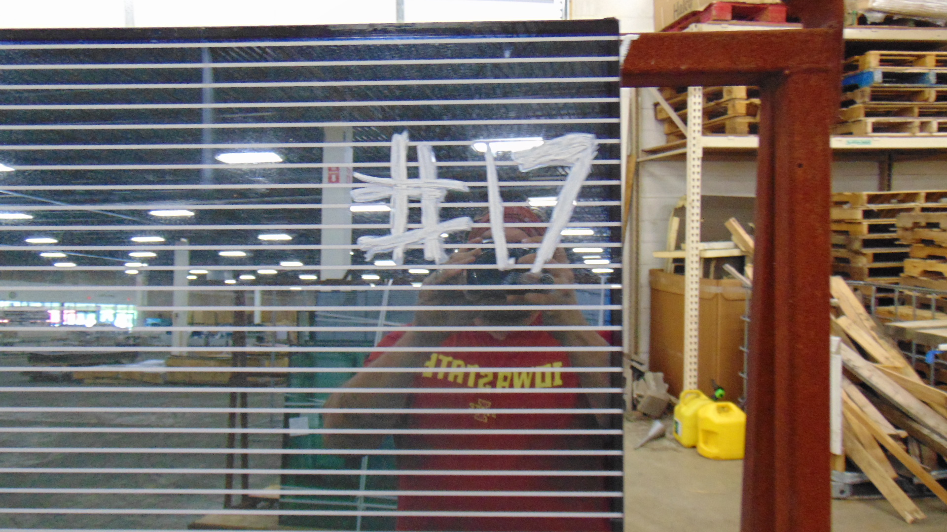 Opaque Insulated Glass - Striped - 64-1/4" x 89-1/8" x 1" - Image 5