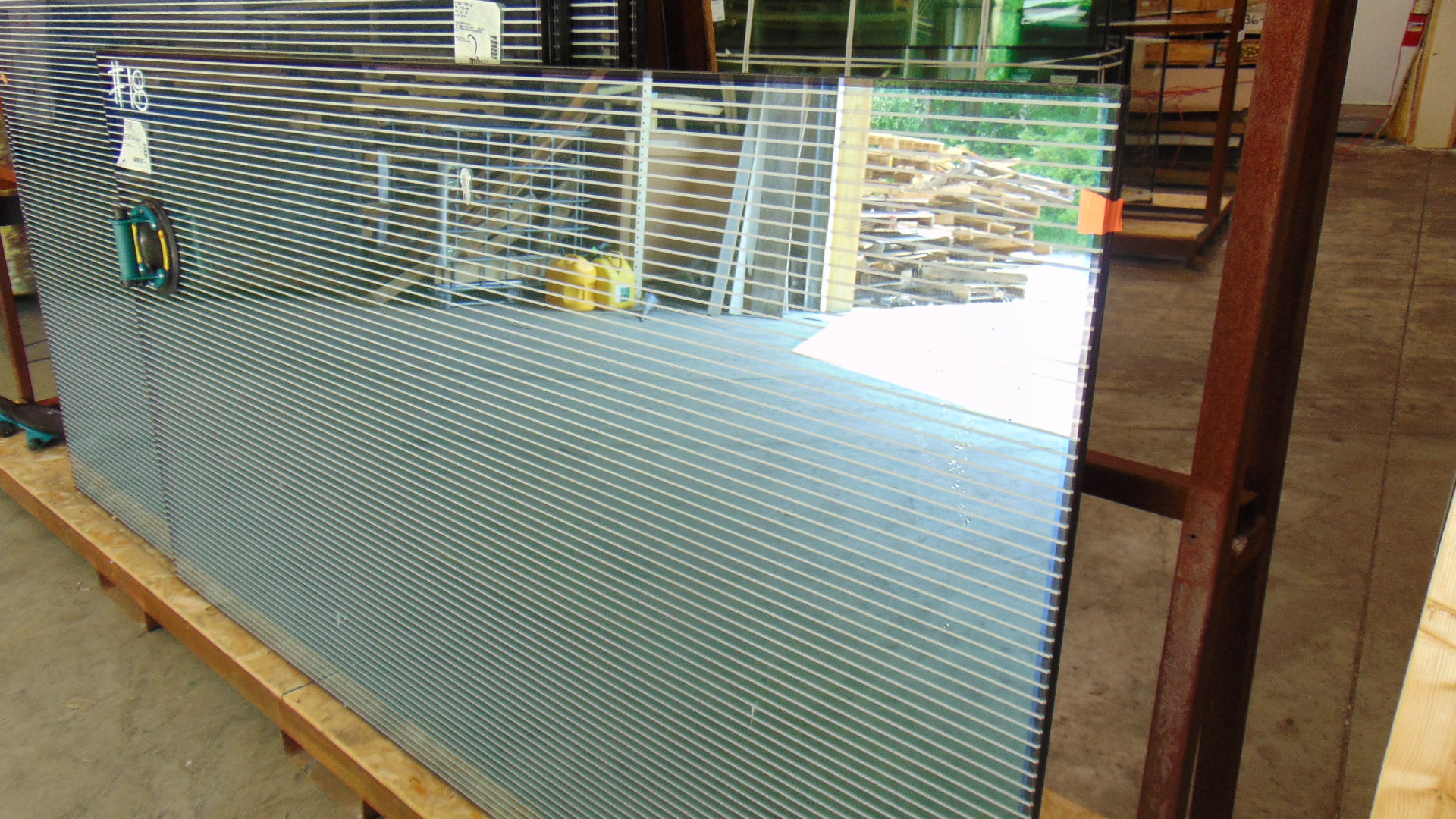 Opaque Insulated Glass - Striped - 49" x 87-13/16" x 1" - Image 2