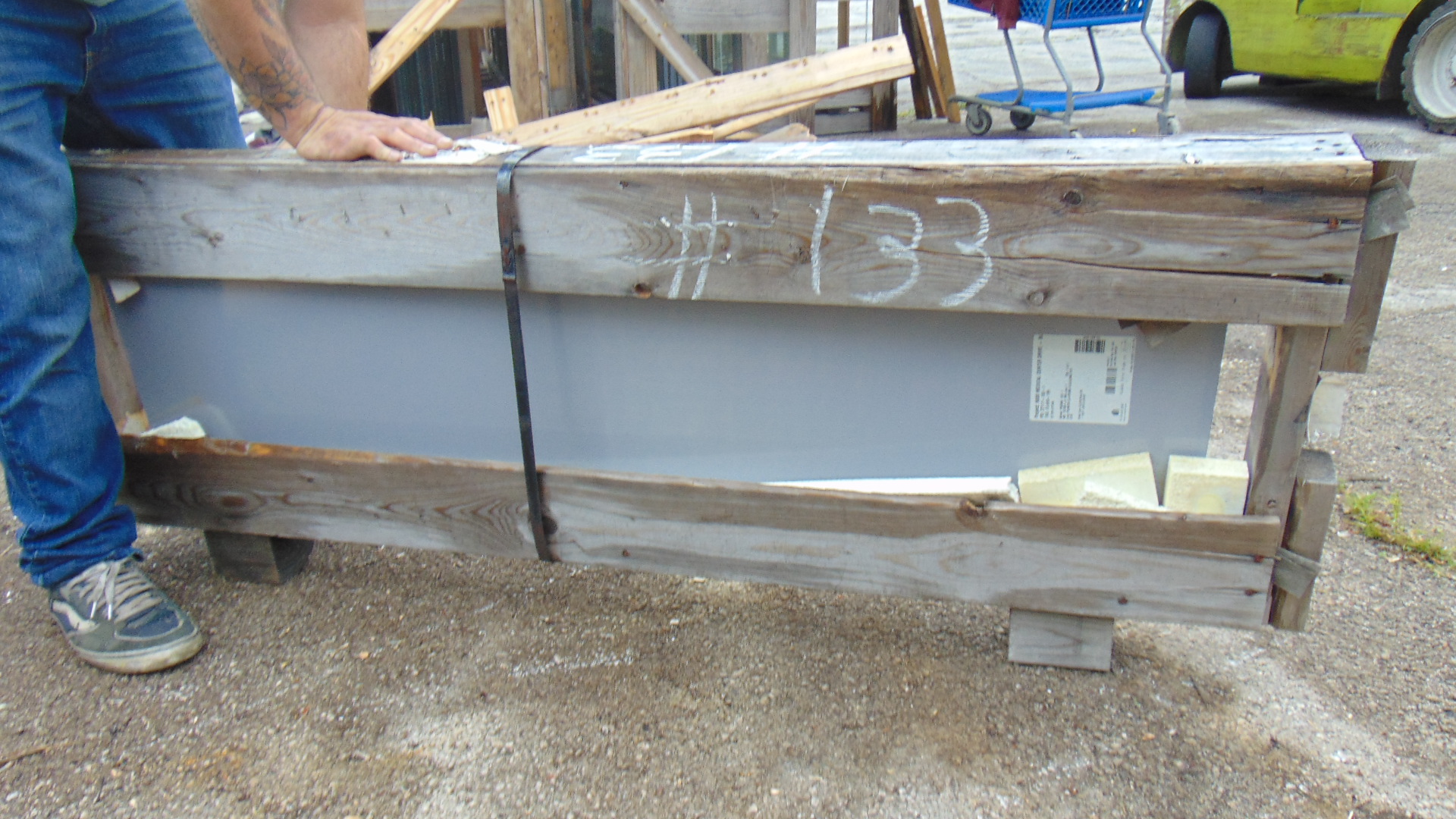 Opaque Insulated Glass - 12-1/8" x 53-5/8" x 1" - Image 2