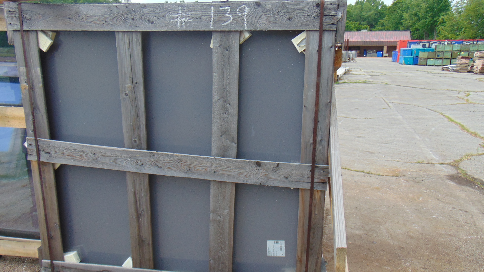 Opaque Insulated Glass - 58-5/8" x 61-7/16" x 1" - Image 2