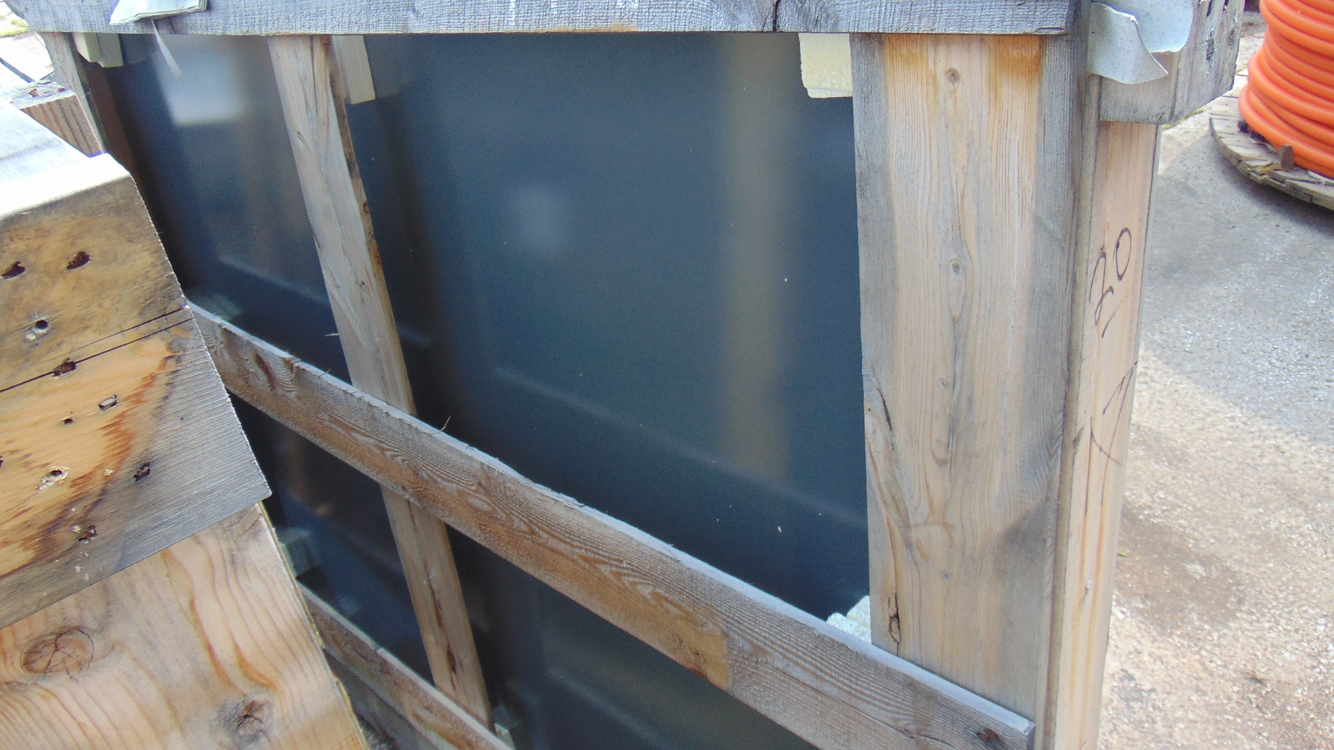 Opaque Insulated Glass - Striped - 66" x 46" x 1" - Image 4