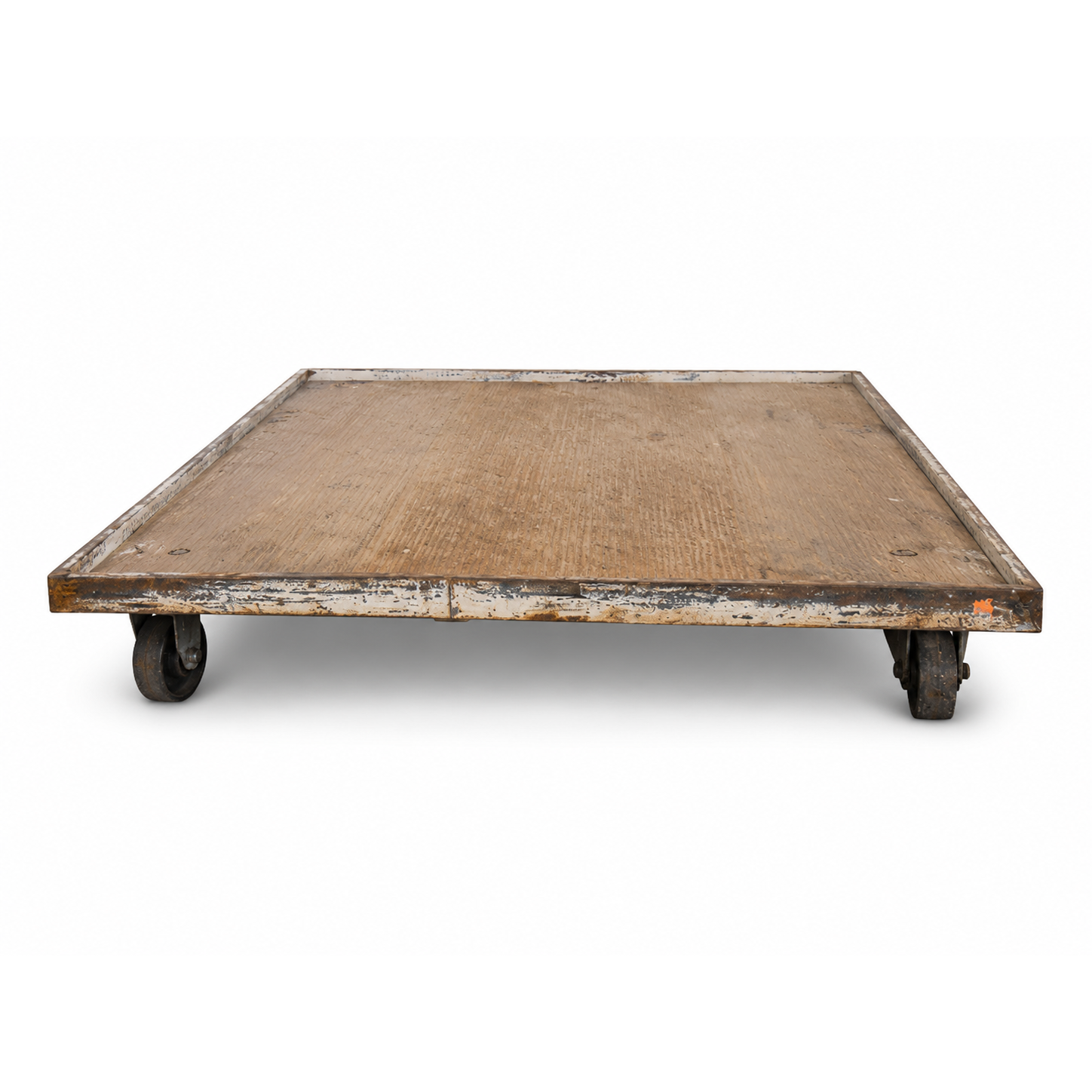 Steel Frame Cart - Wood Platform
