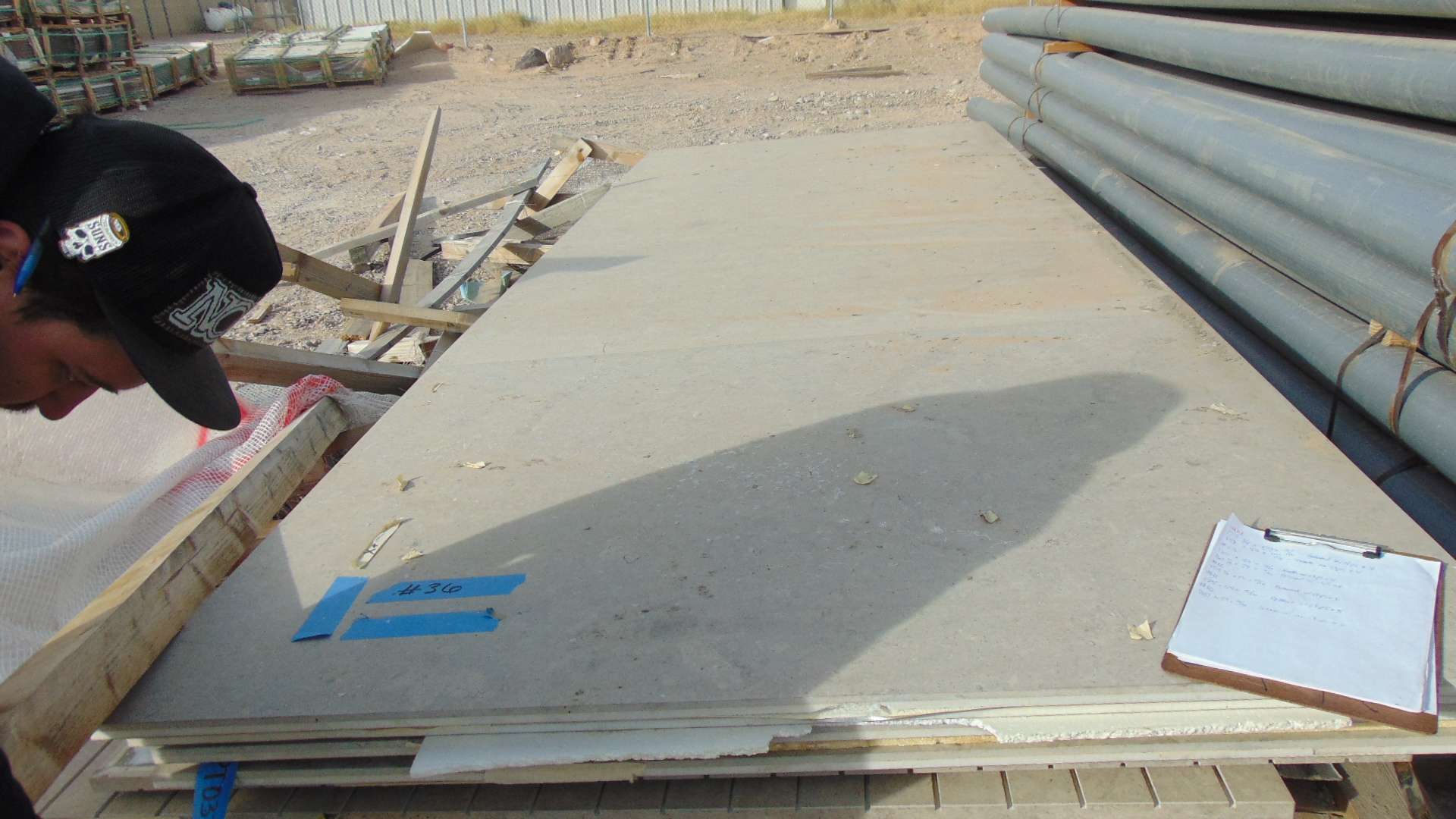 Composite Limestone Panels - Multiple Sizes - Crate #36 - Image 3