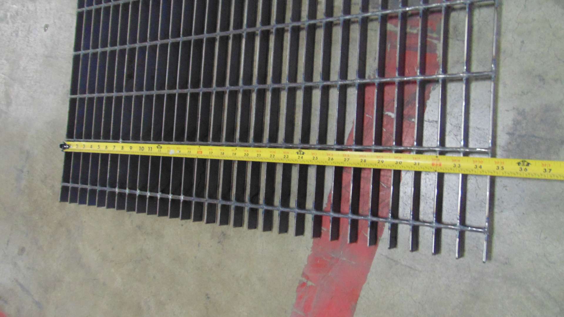 Steel Grating - 34-1/2" x 12' x 1" - Image 3