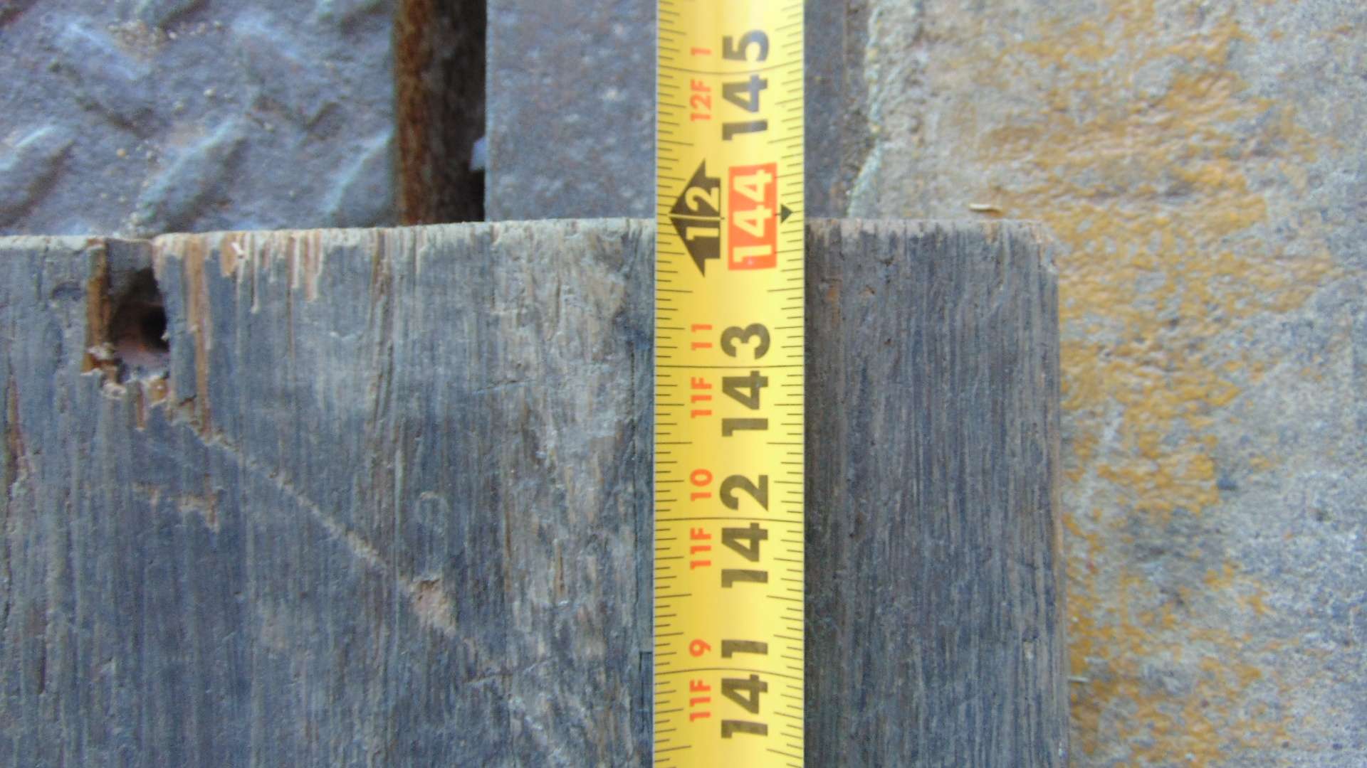 Reclaimed Semi-Trailer Flooring - 12" x 12' x 1" - Image 4