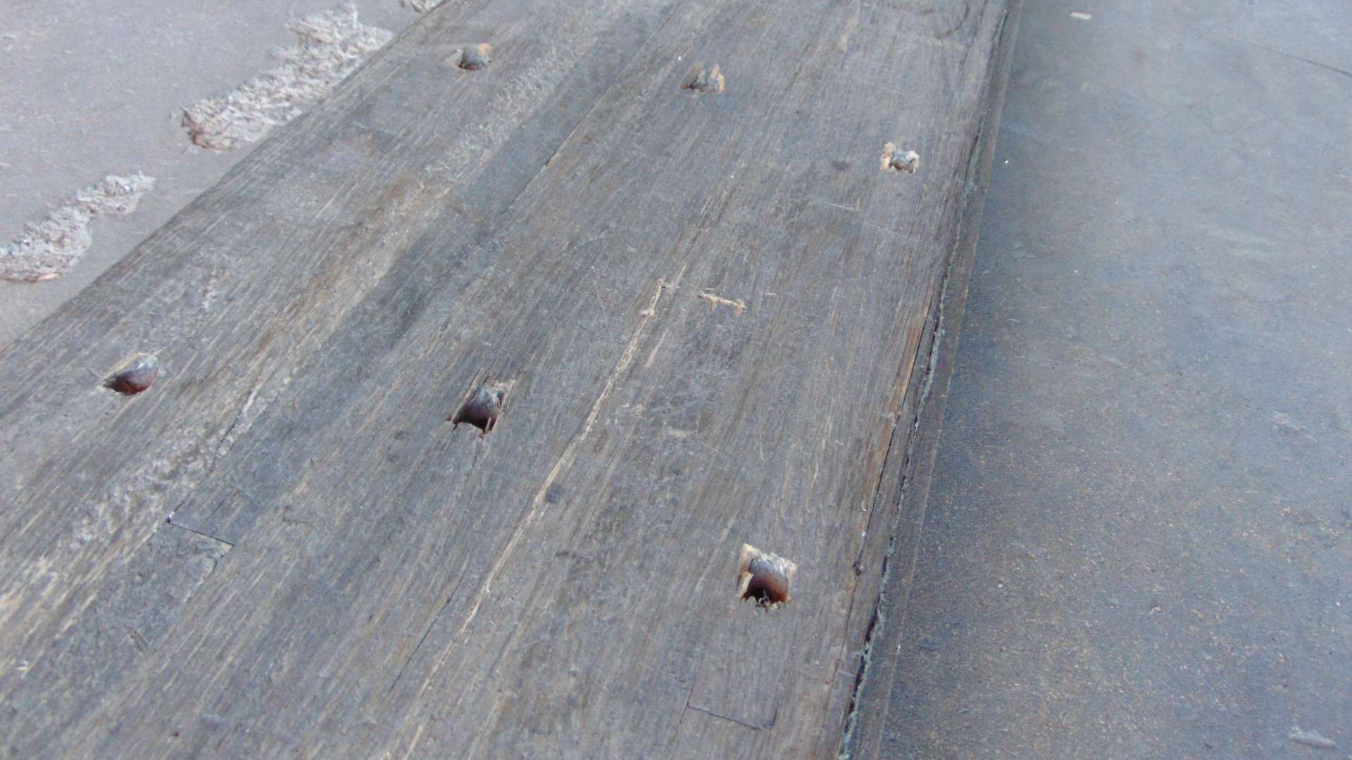 Reclaimed Semi-Trailer Flooring - 12" x 12' x 1" - Image 7