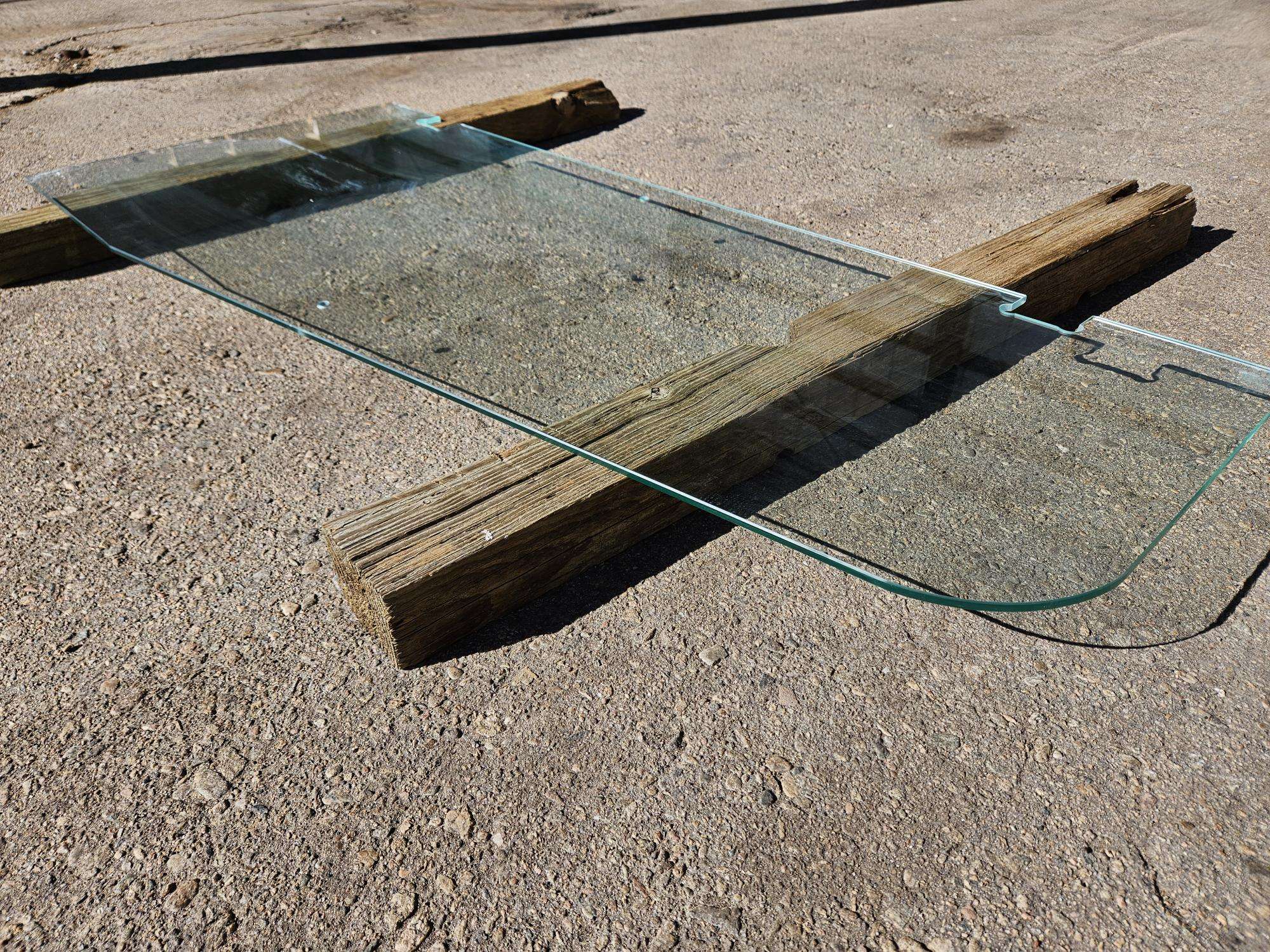 Glass - 57-1/2" x 24" x 5/16" - Tempered