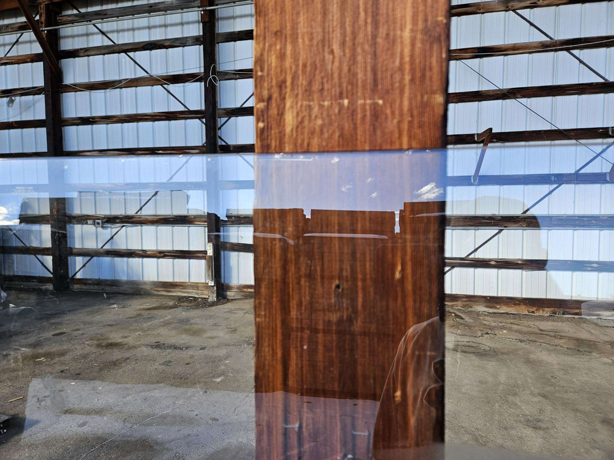 Glass - 66-5/8" x 27" x 1/4" - Tempered w/ Holes - Image 3