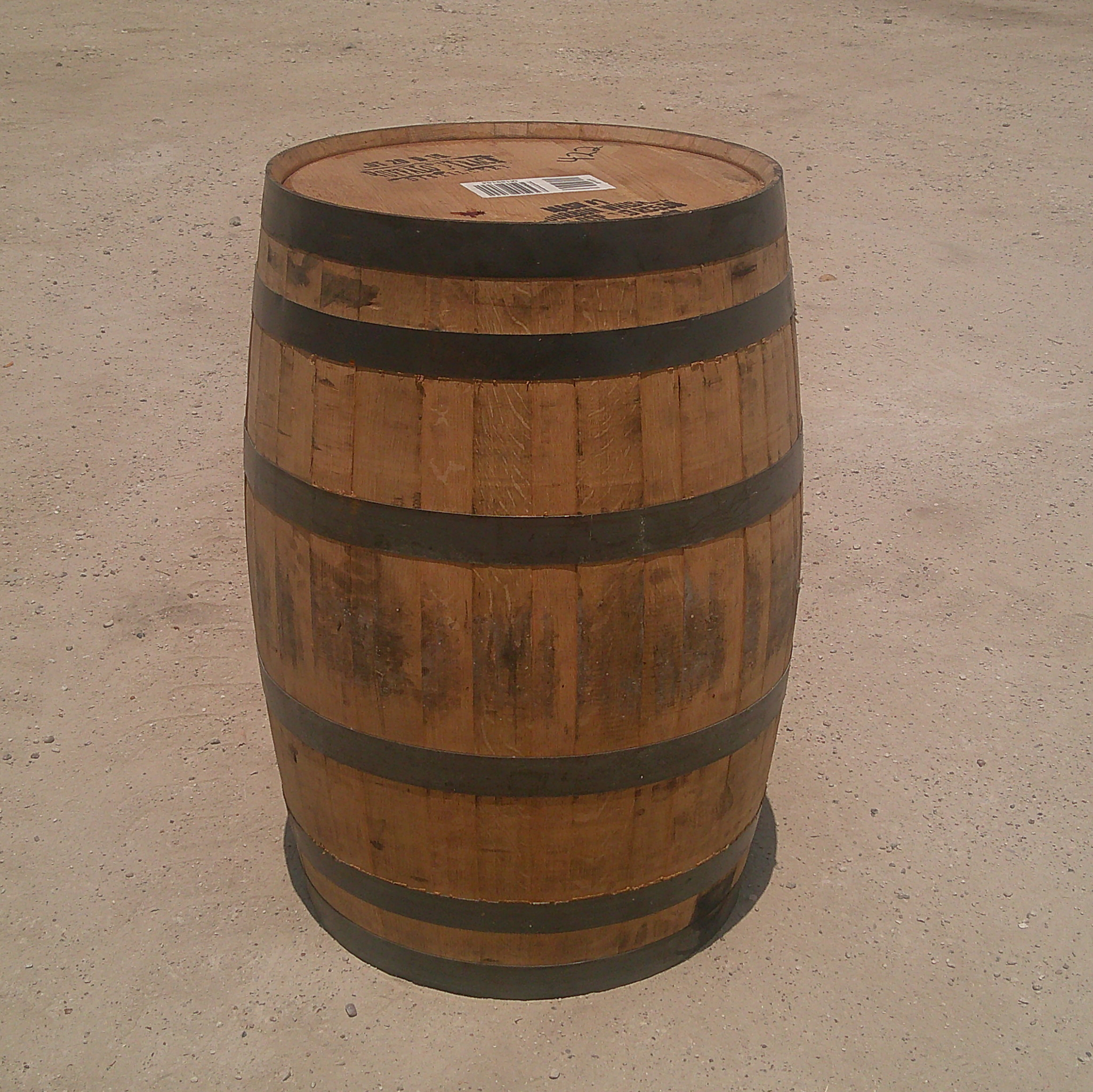 Wood Whiskey Barrel