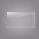 Glass - 66-5/8" x 27" x 1/4" - Tempered w/ Holes Tempered Glass Clear Shower