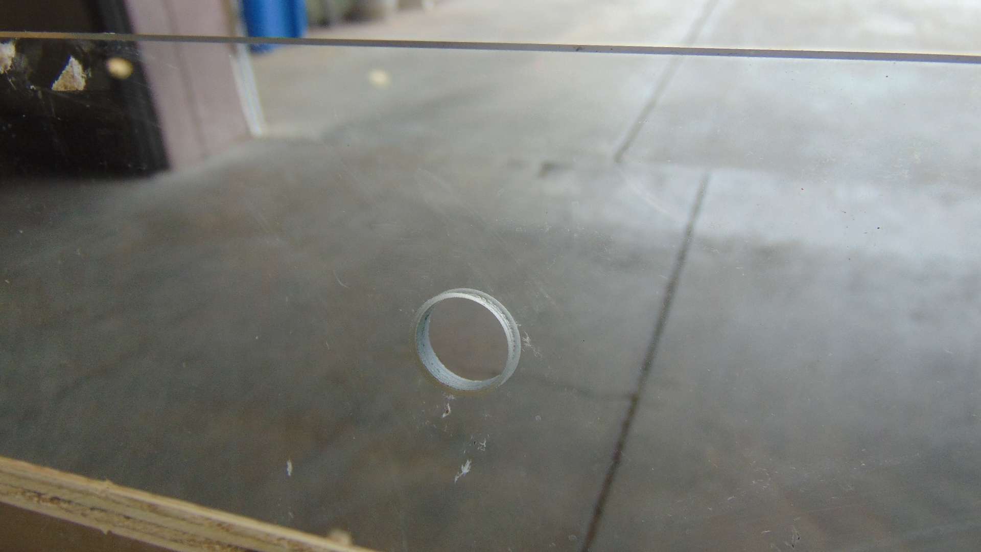 Glass - 68" x 29" x 3/16" - Tempered w/ 4 Holes - Image 2