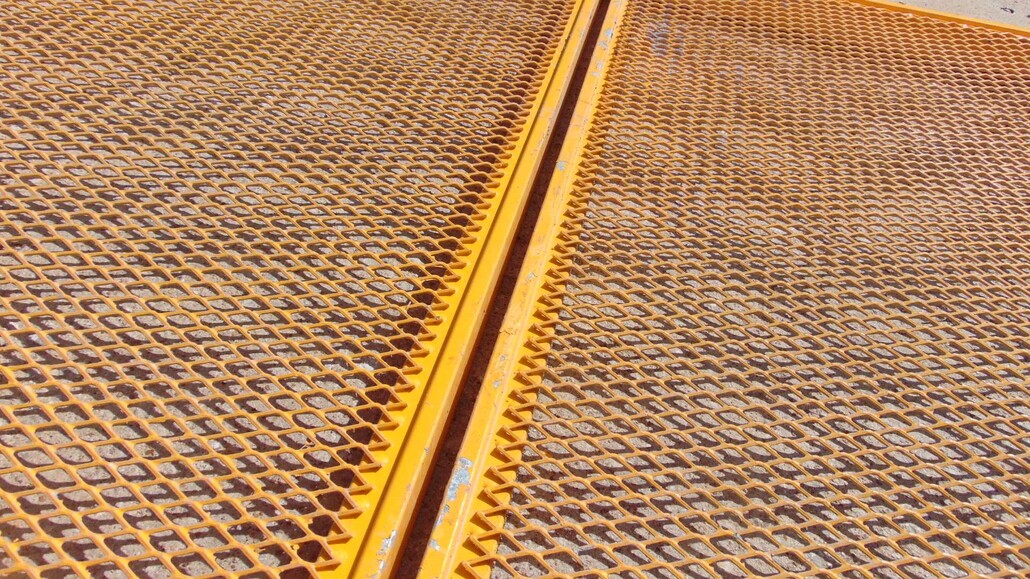 Material Expansion Panel Color Example Expanded Metal Panels | repurposedMATERIALS
