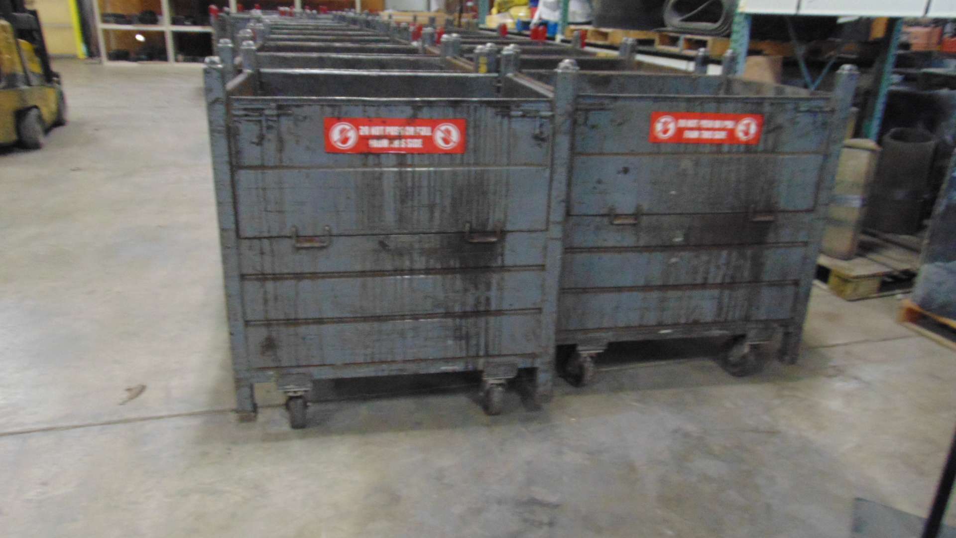 Steel Rolling Cart - 40-1/2" x 32" x 47" - Image 9