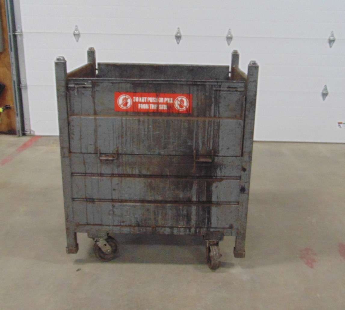 Steel Rolling Cart - 40-1/2" x 32" x 47" - Image 10