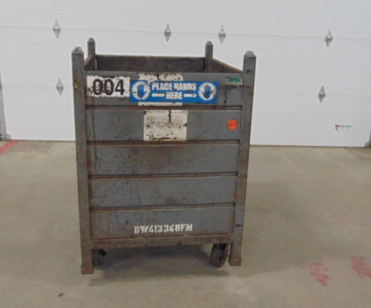 Steel Rolling Cart - 40-1/2" x 32" x 47" - Image 11