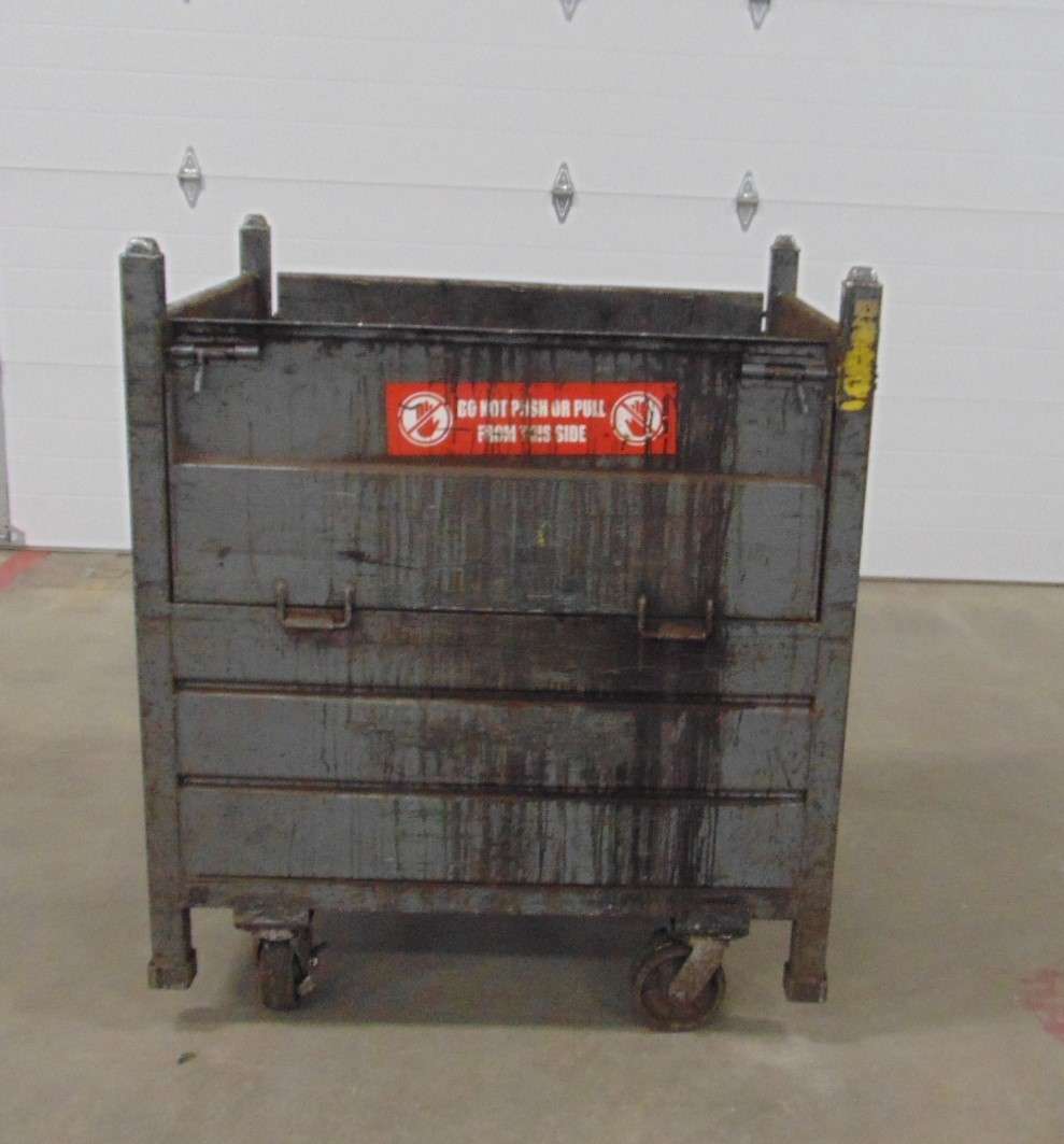 Steel Rolling Cart - 40-1/2" x 32" x 47"