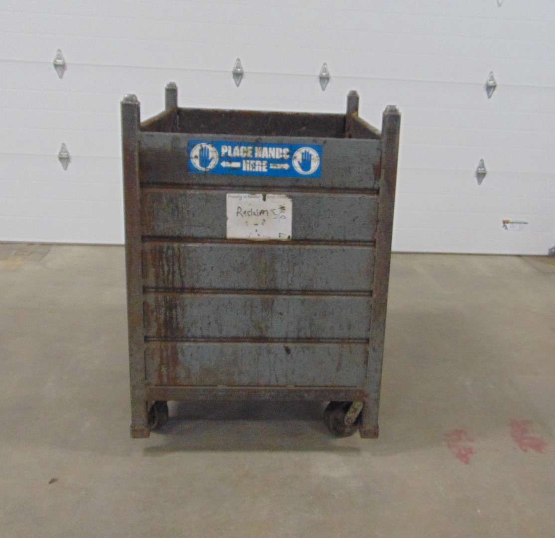 Steel Rolling Cart - 40-1/2" x 32" x 47" - Image 12