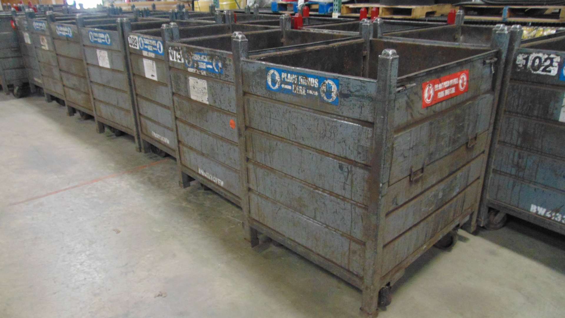 Steel Rolling Cart - 40-1/2" x 32" x 47" - Image 17