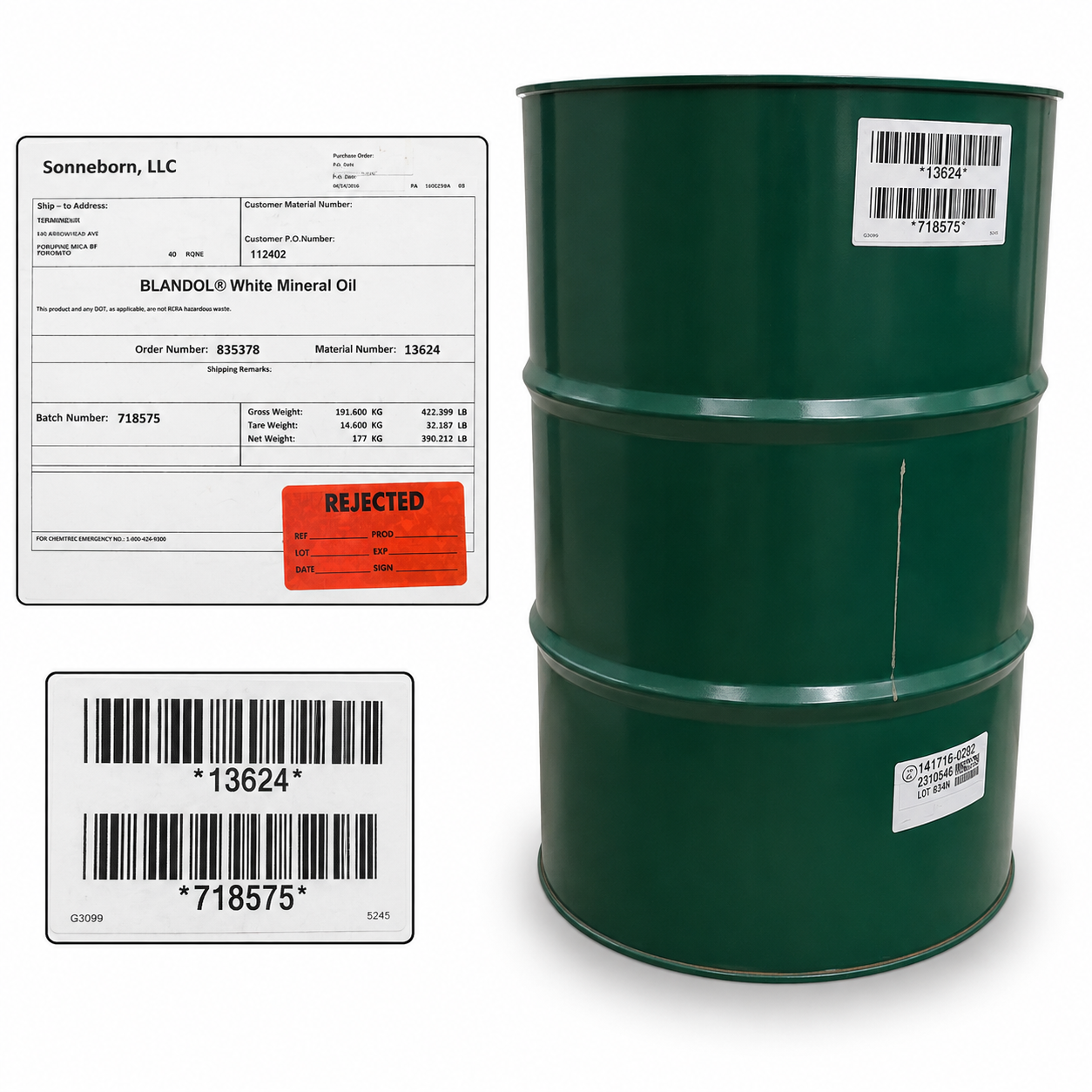 Mineral Oil - 55 gal