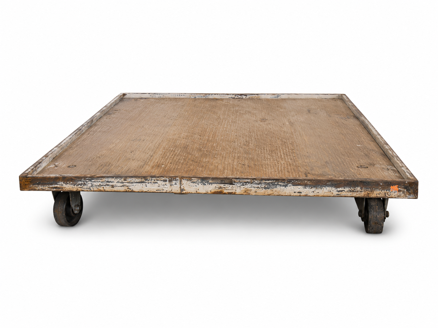 Steel Frame Cart - Wood Platform