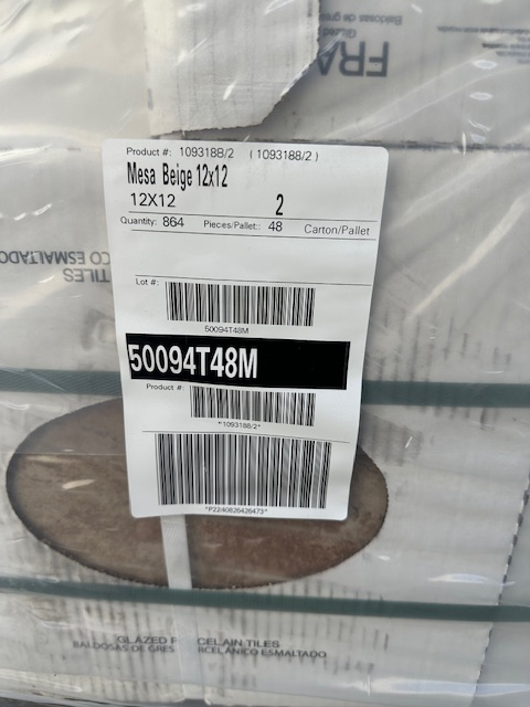 Mesa Beige - 12" x 12" - Image 5