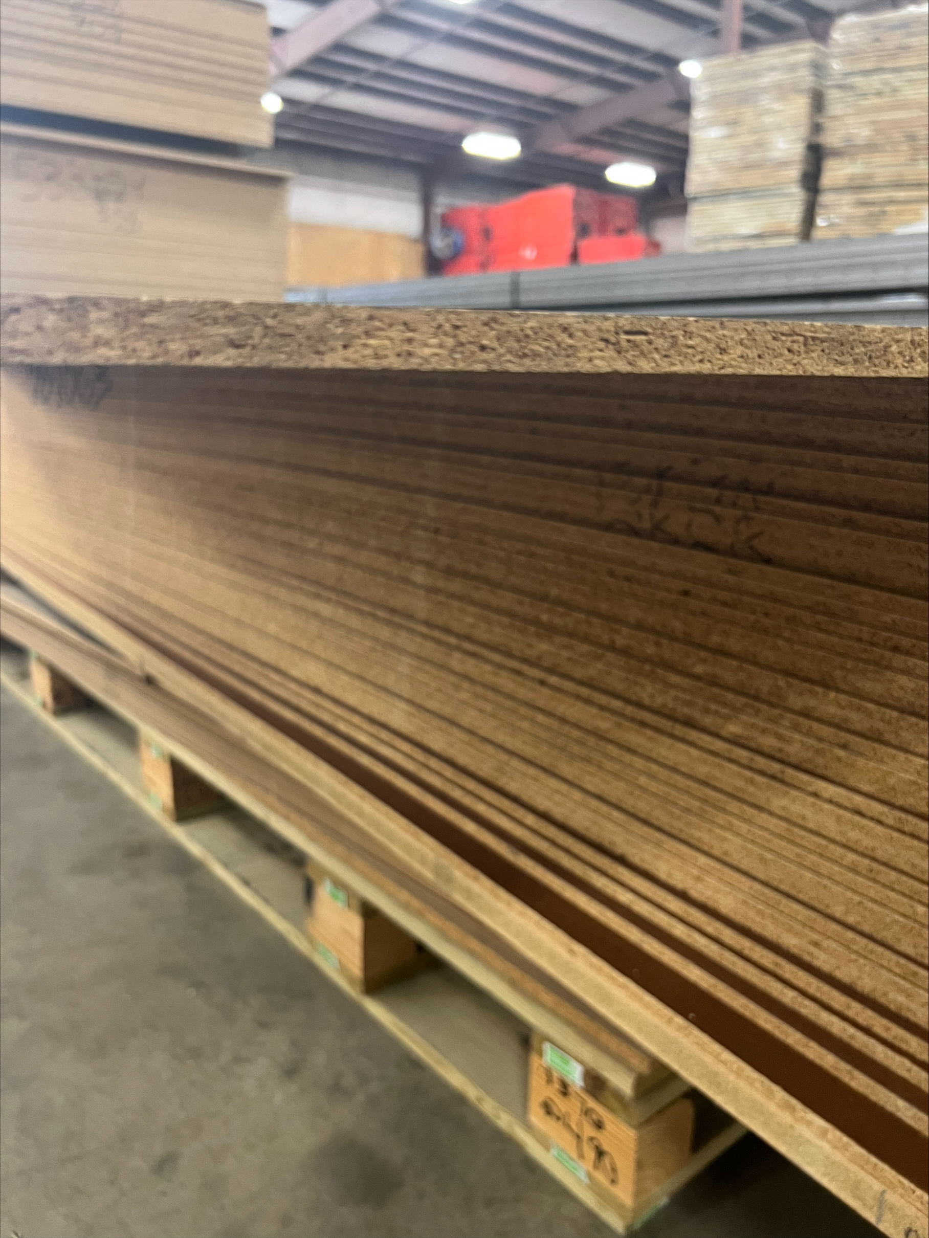 Wood Veneer Particle Board - 121" x 61" x 11/16" - Image 3