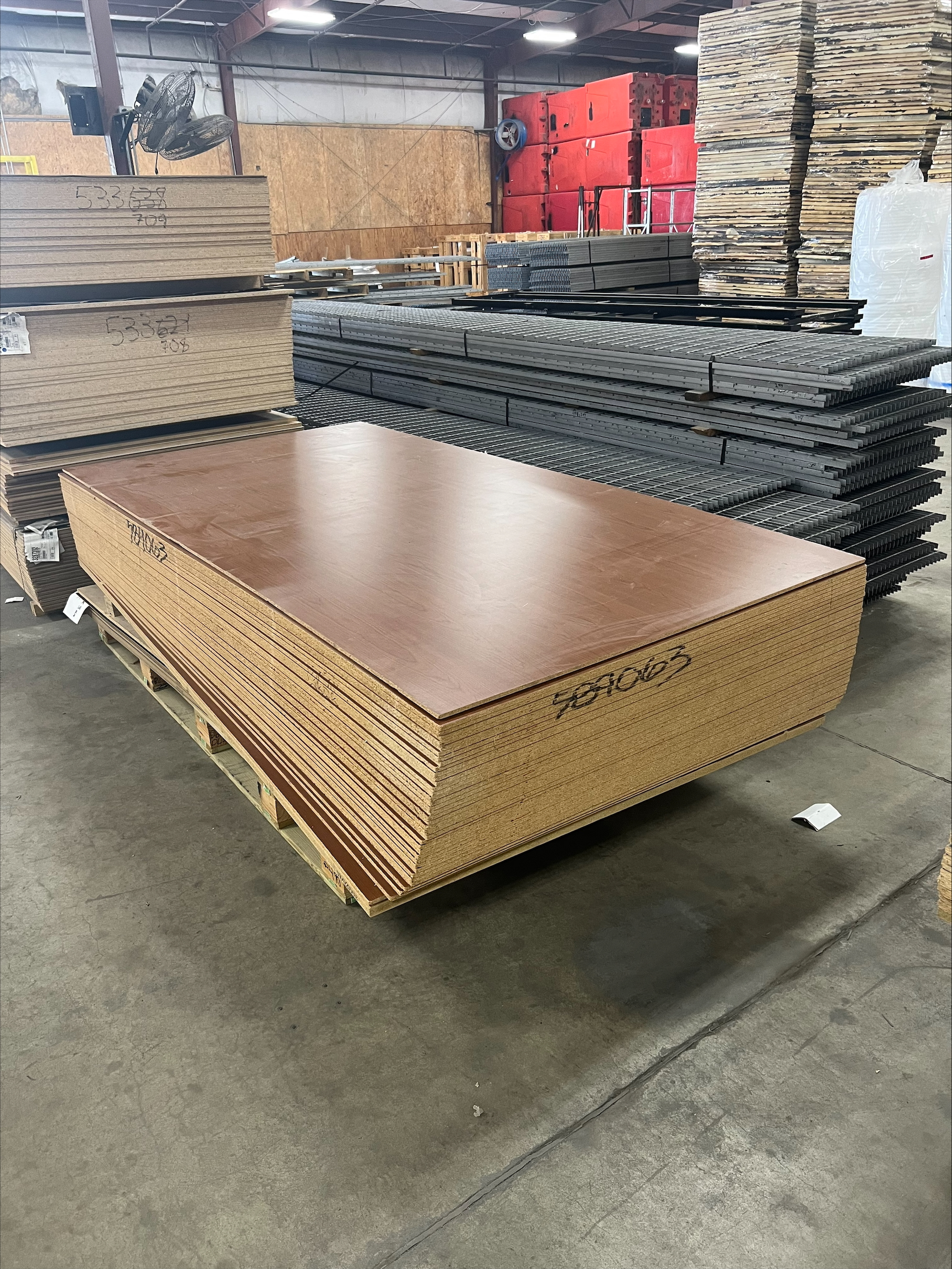Wood Veneer Particle Board - 121" x 61" x 11/16" - Image 4