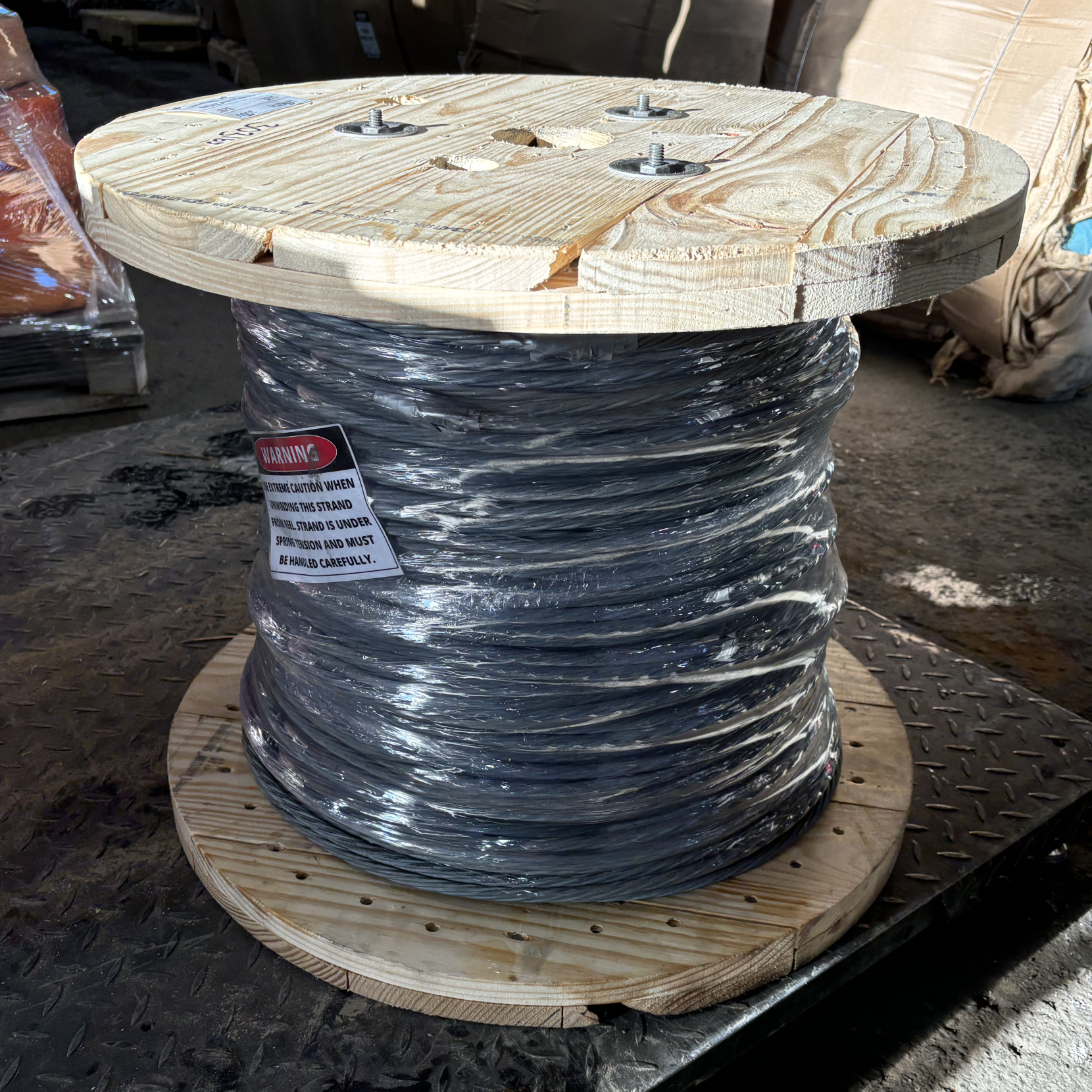 Steel Cable - 3/8" (DIA) x 1,000' - Image 3