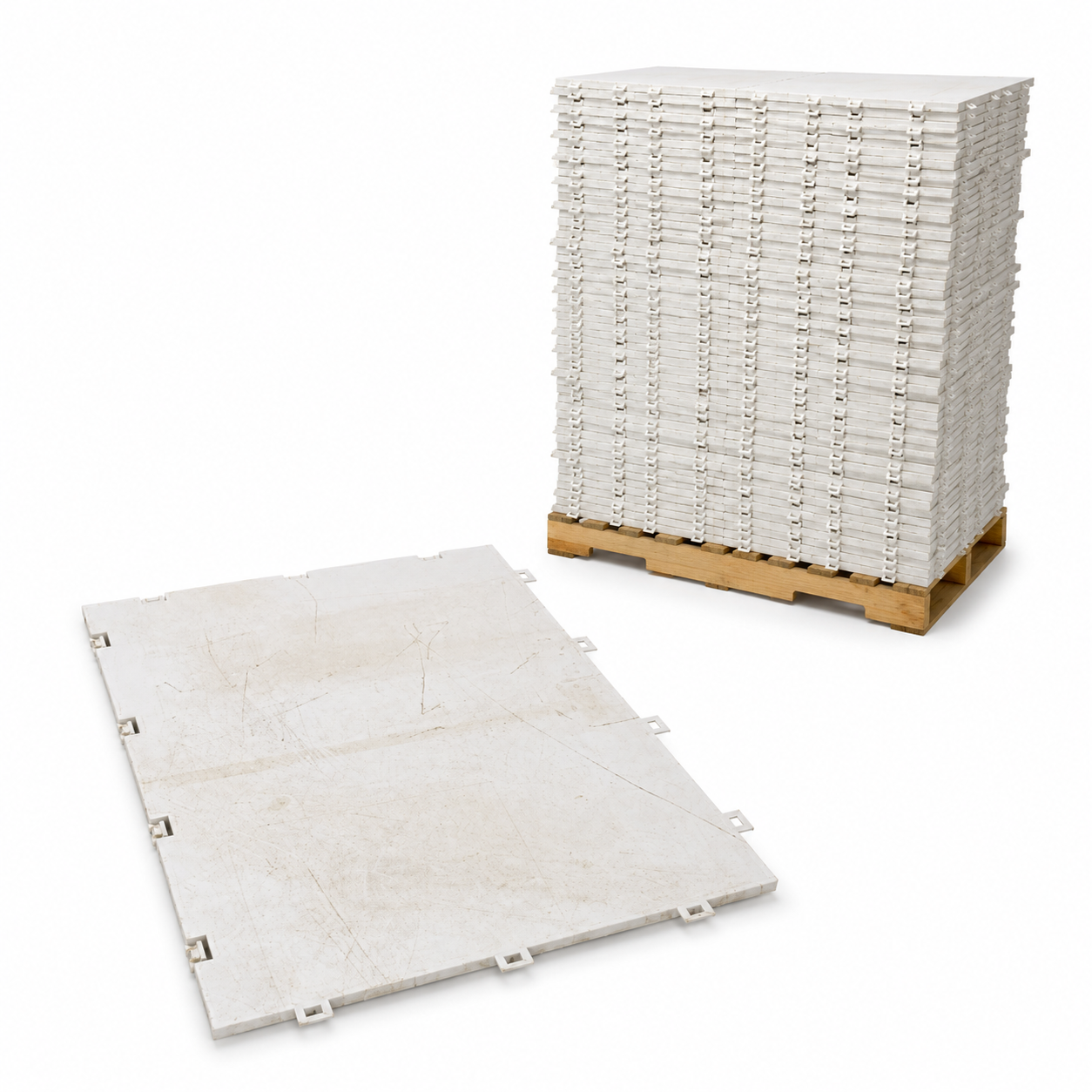 Interlocking Modular Floor Tiles - 18" x 24" x 1"
