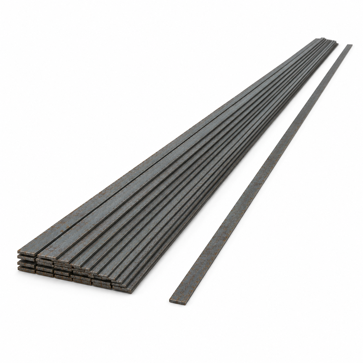 Flat Bar Stock - 20' x 1" x 1/8"