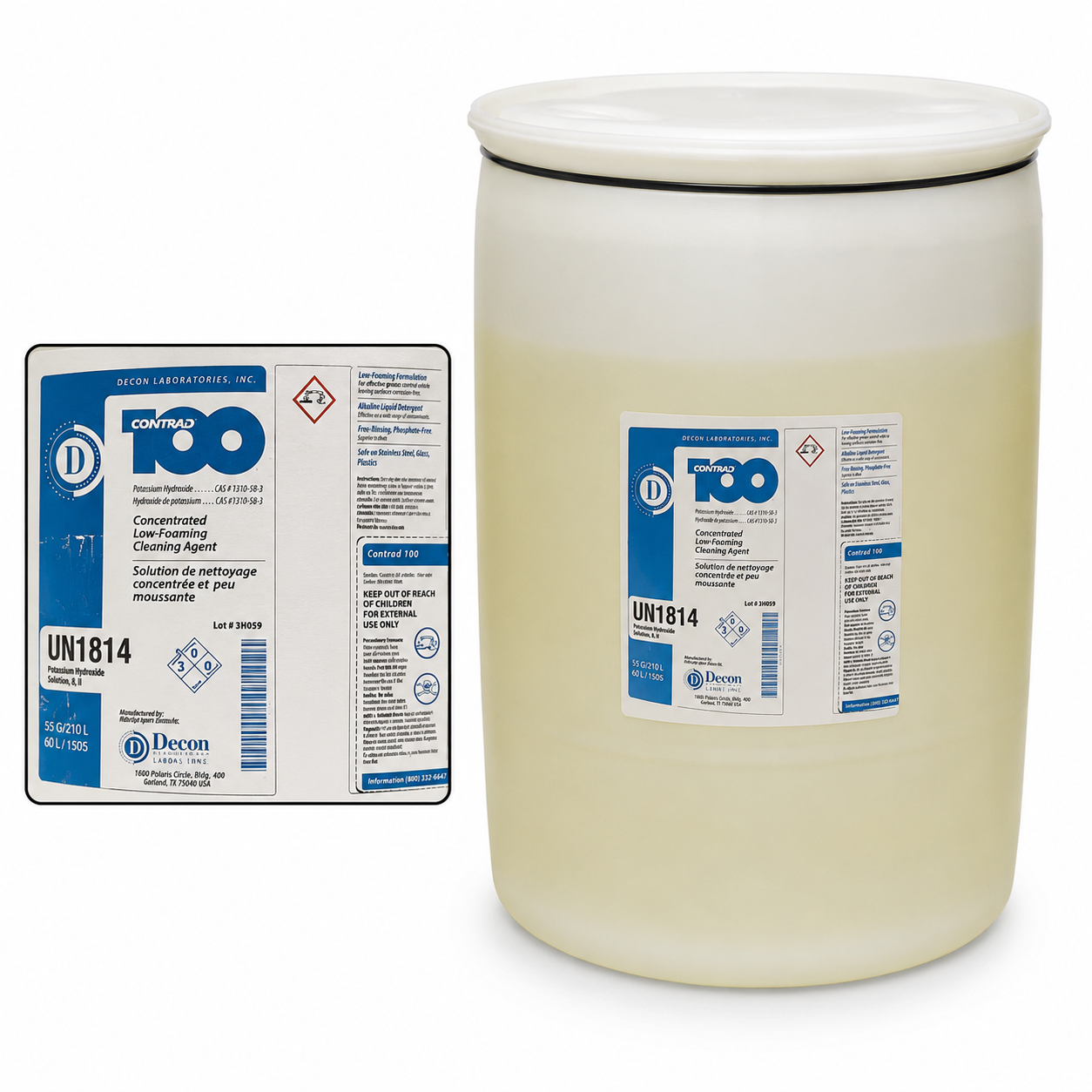 Contrad 100 Cleaner - 25 - 55 Gallons